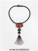 藏品(琉璃珠工藝：皇族（組）－頸鍊（2009）)的圖片